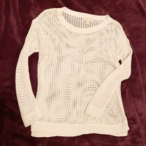 MICHAEL Michael Kors open knit cream sweater